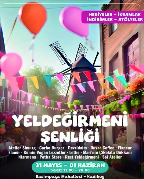 Yeldeğirmeni’nde şenlik